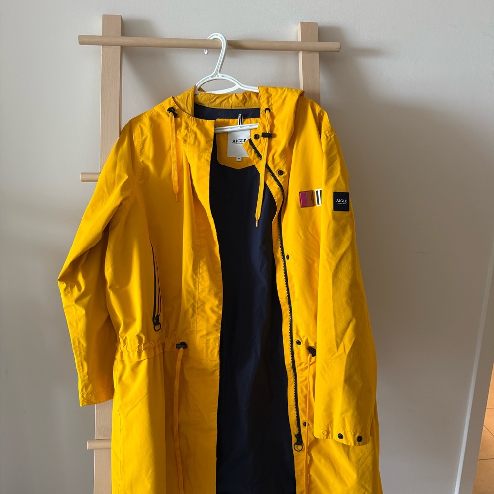 AIGLE MIRABELLE Rain Jacket Great Condition